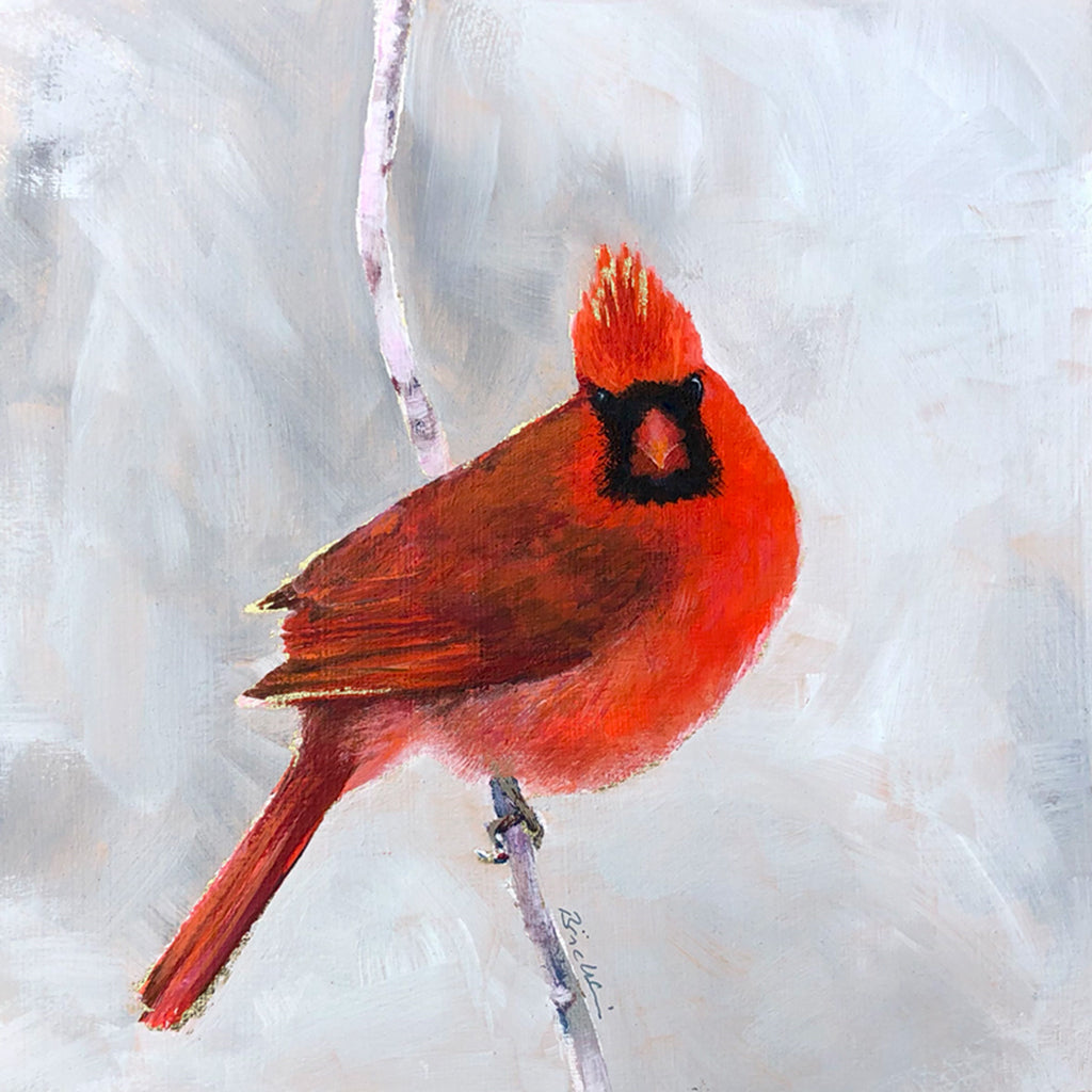 elisabeth baechlin ~ Cardinal (sold)