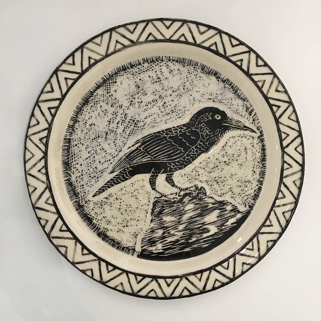 bilgin buberoglu ~ Raven (plate)
