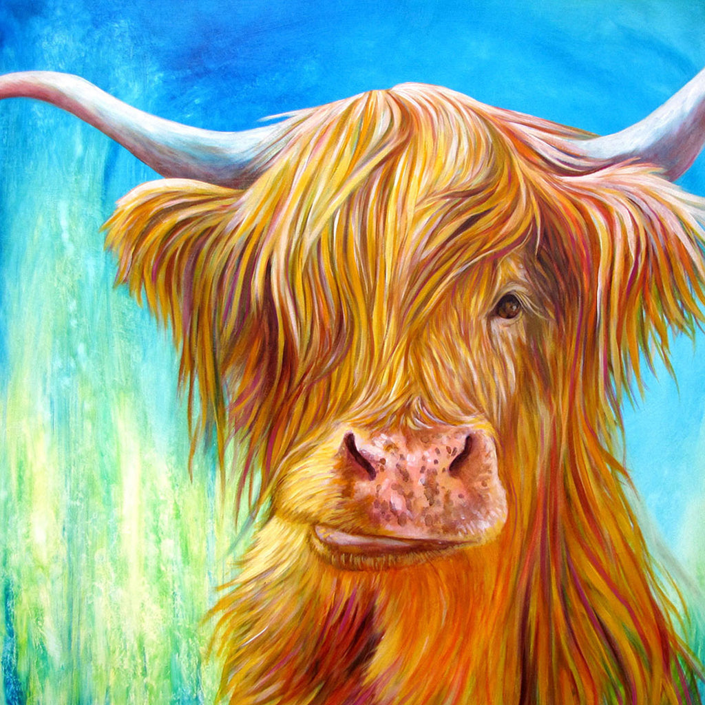 kate green ~ Highland Cow (sold)