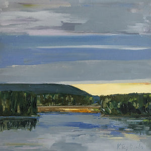 karen taylor dyrda ~ Across the Ottawa River (sold)