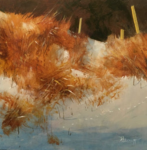 peter leckett ~ Trail of Snow (sold)