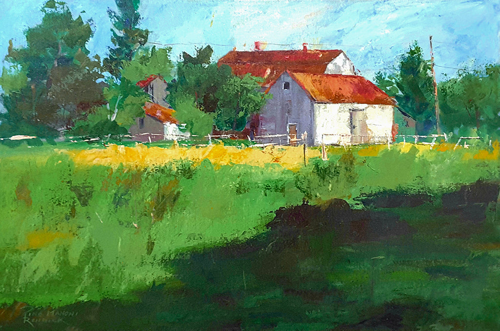 pina manoni-rennick ~ Barn on Route #200, Russell (sold)