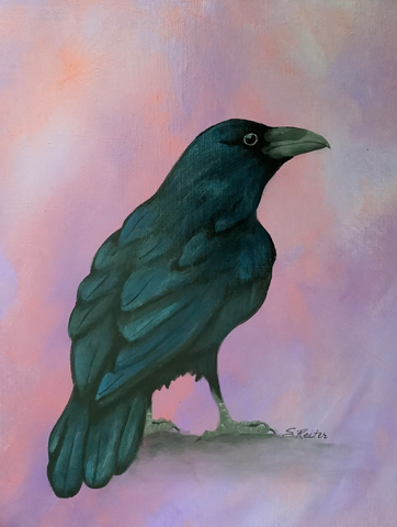 susan reiter ~ Raven (sold)
