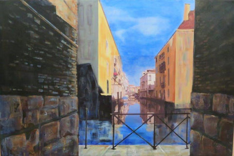 mary ann varley ~ Venetian Canal Dock