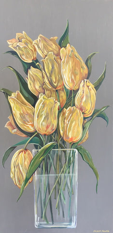 elisabeth arbuckle ~ Yellow Tulips (sold)
