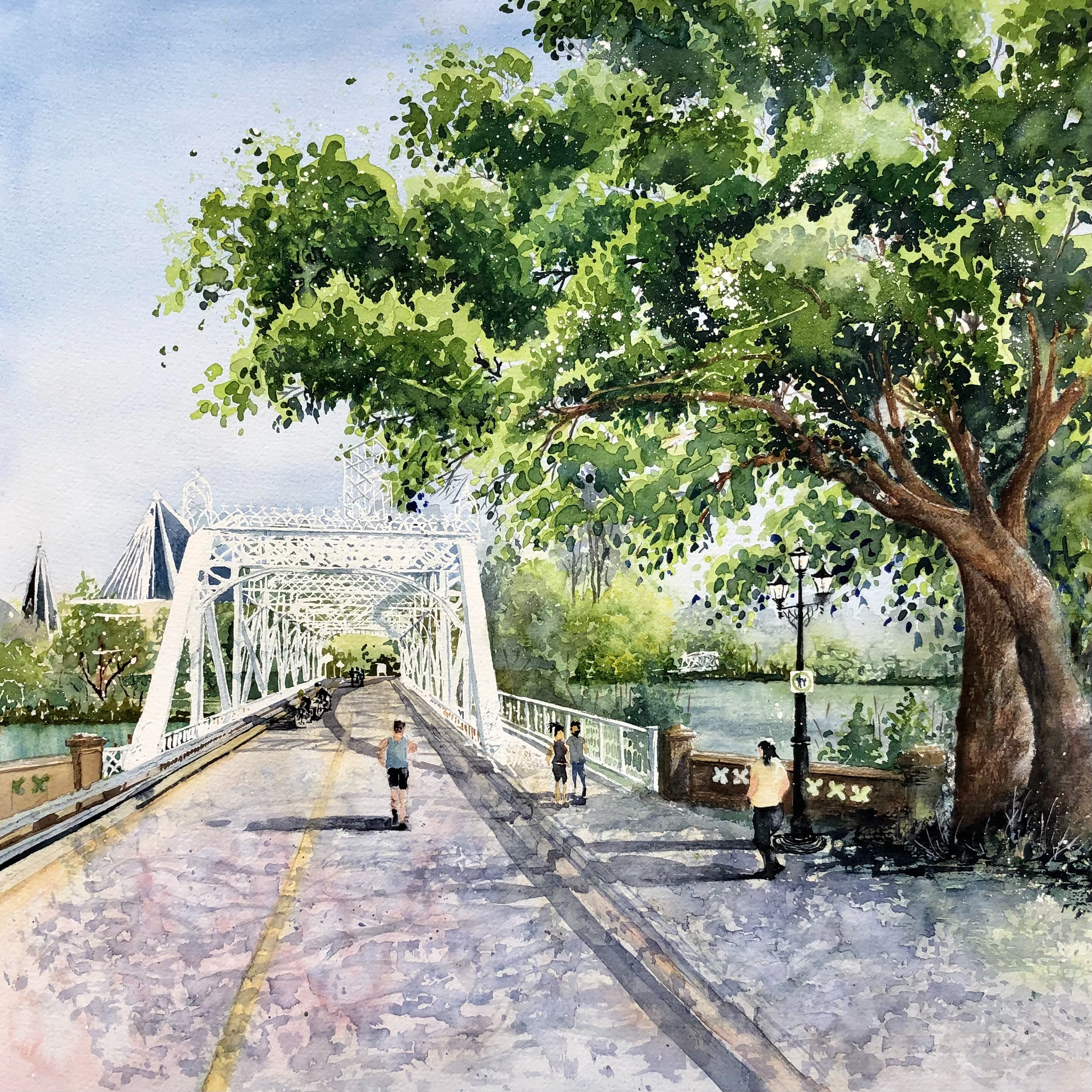 maurice dionne ~ Crossing Bridges (sold)