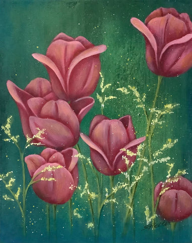 susan reiter ~ Spring Tulips